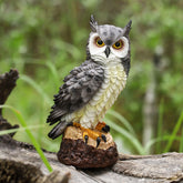 Horned Owl Statues for Garden | Yedwo
